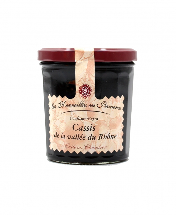 W Konfitüre extra - Schwarze Johannisbeere , 370g | Saveurs Méditerranée